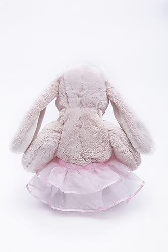 Miniatura 5 de DILLY DUDU Bailarina/Ballet Bunny Peluche Peluche Animal Conejo Muñeca 10 pulgadas (Rosa)