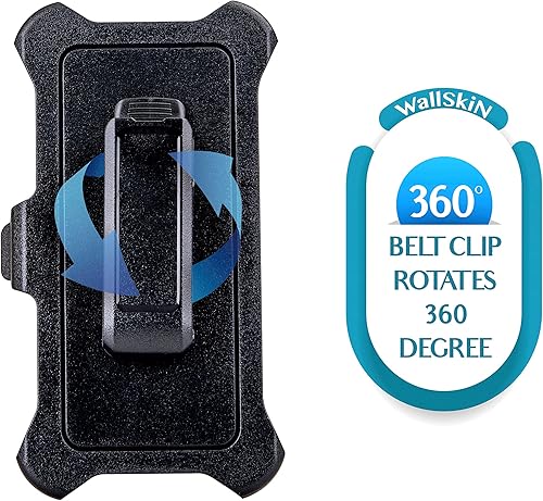 Miniatura 5 de WallSkiN Paquete de 2 fundas de repuesto con clip para cinturón para Apple iPhone 13 Mini OtterBox Defender Series  Clip para cinturón (funda no