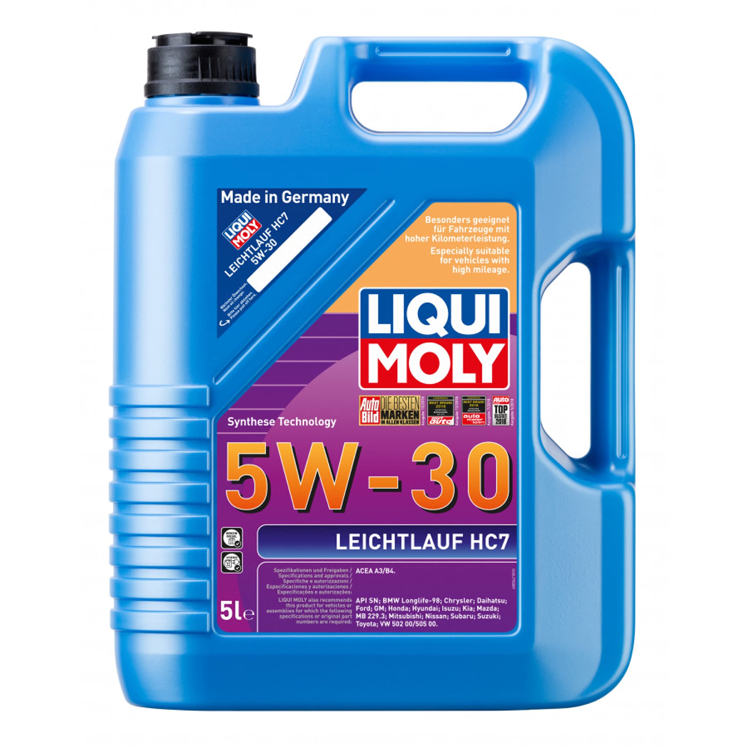 Liqui Moly Leichtlauf HC7 5W-30 5 l Otomotiv Bakım Ürünü