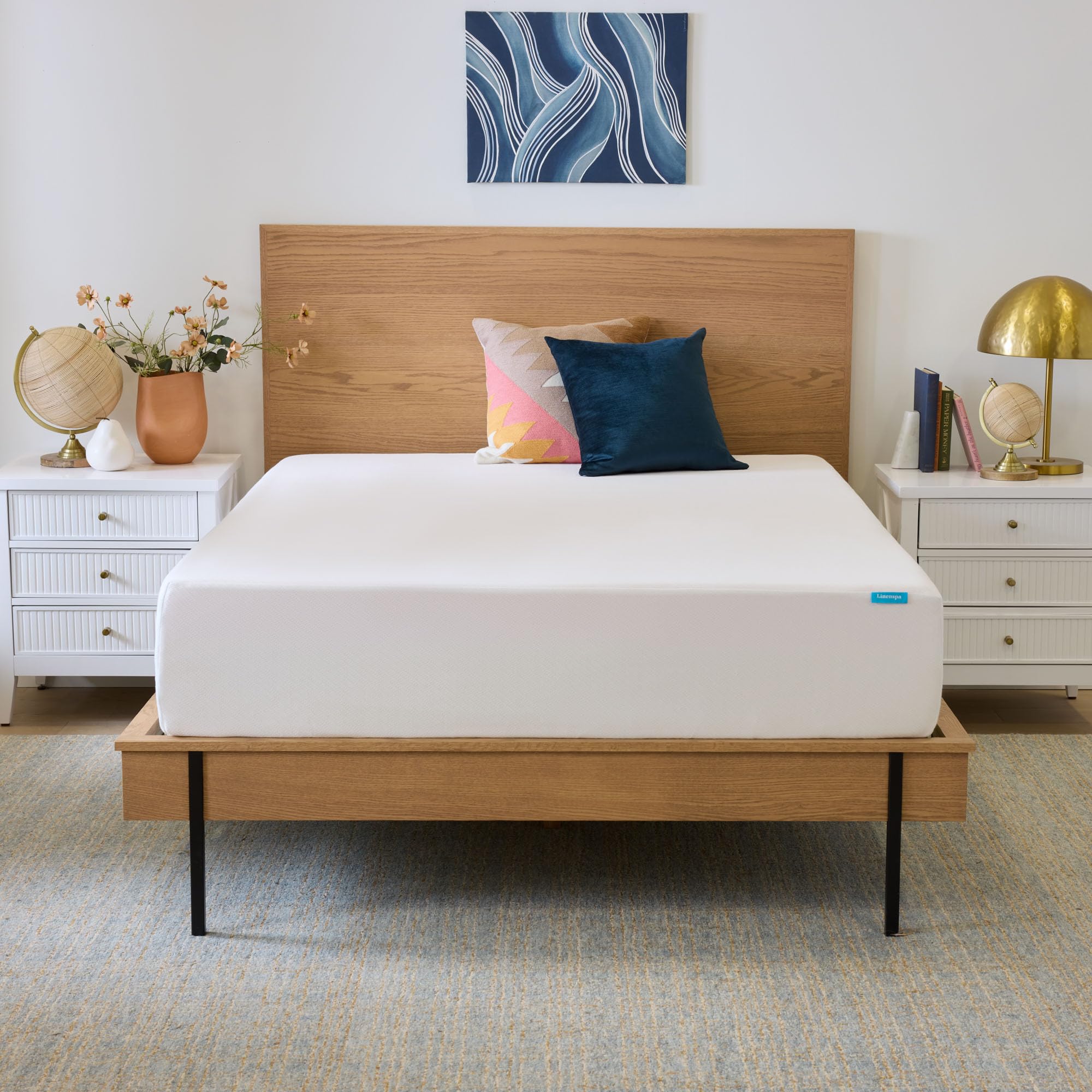 Linenspa 12 Inch Gel Infused Memory Foam Mattress