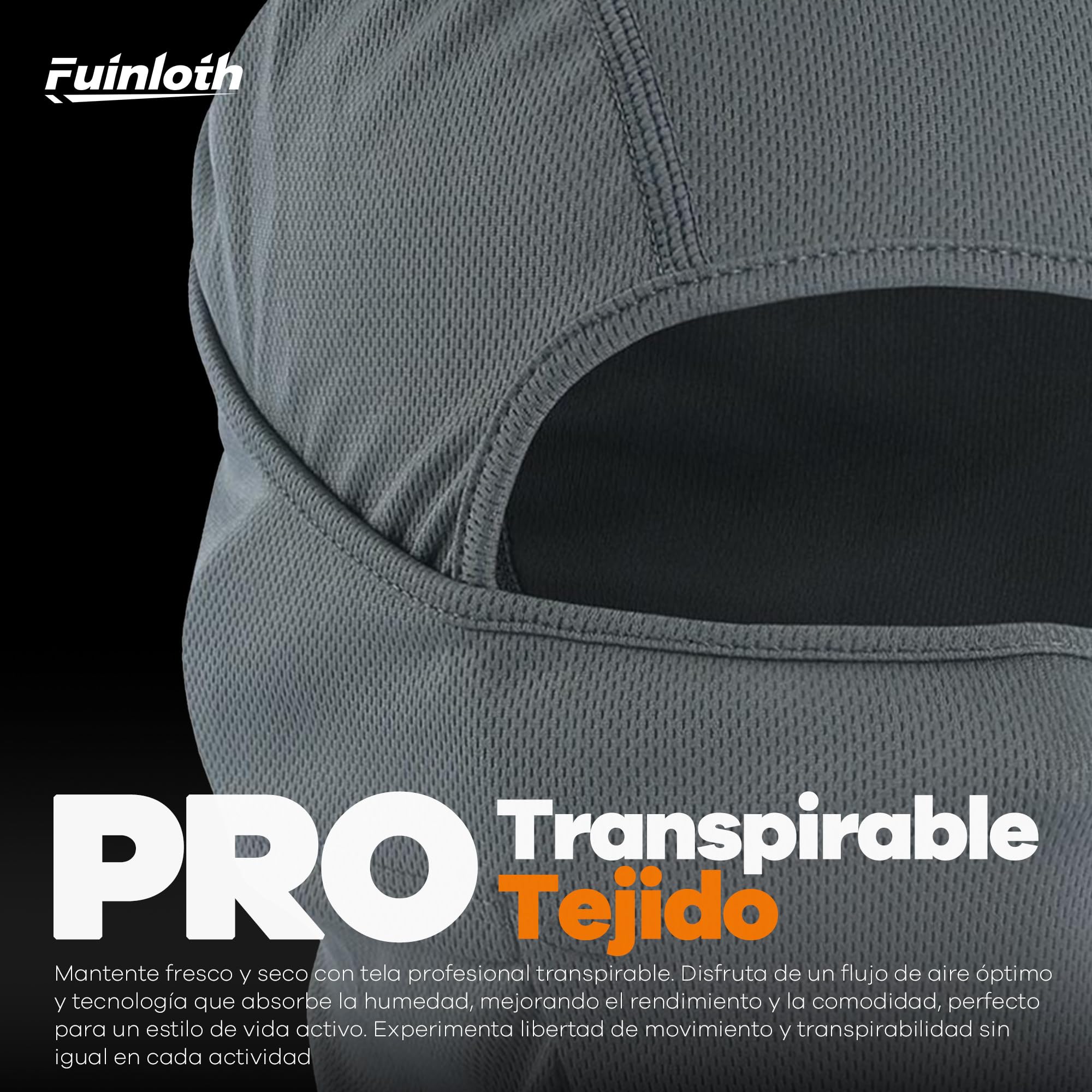 fuinloth Pasamontañas Balaclava Moto, Máscara de Esquí Bici Snowboard Ciclismo Ski Hombre y Mujer