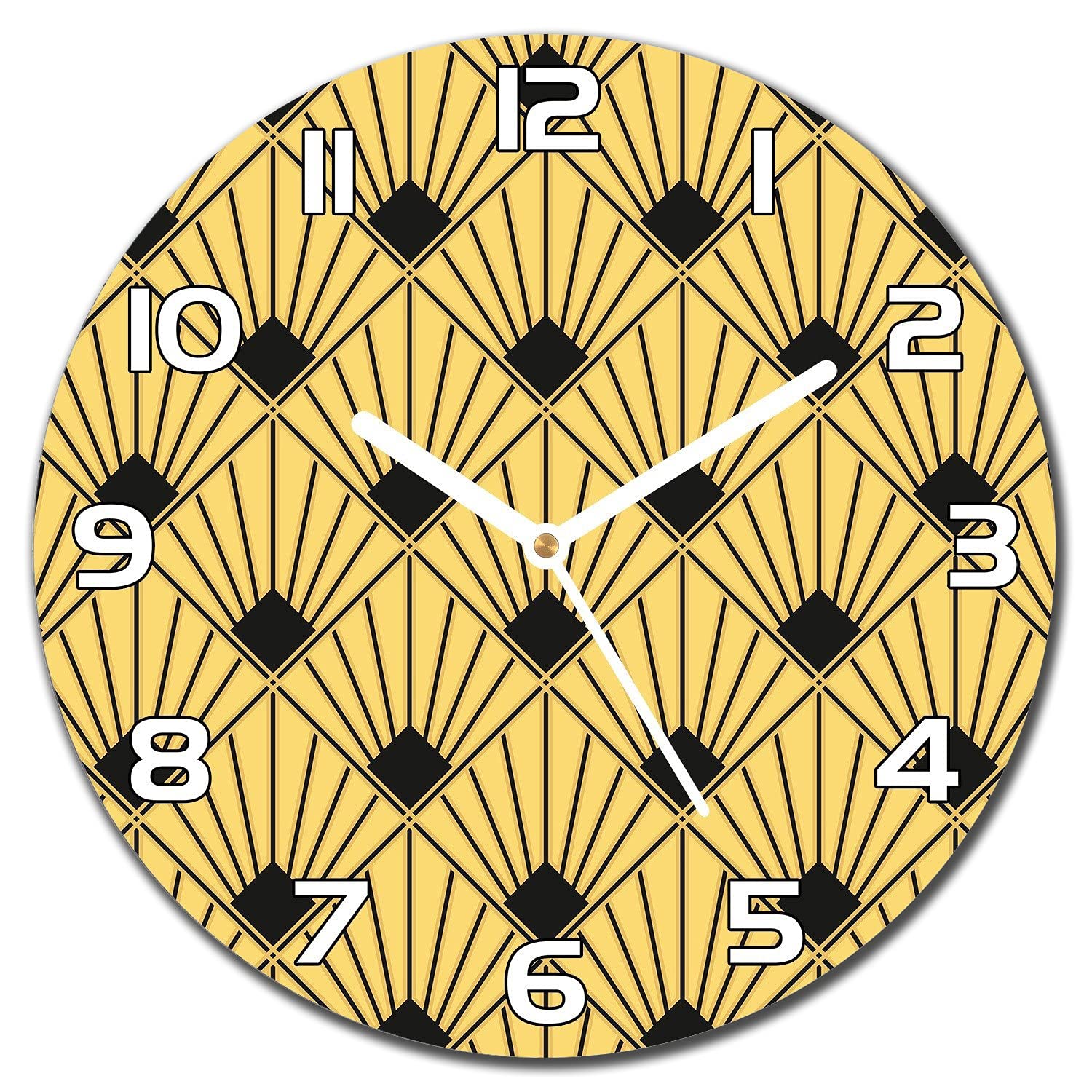 Horloge de salon moderne en verre Coloray pour sublimer votre décoration murale vintage