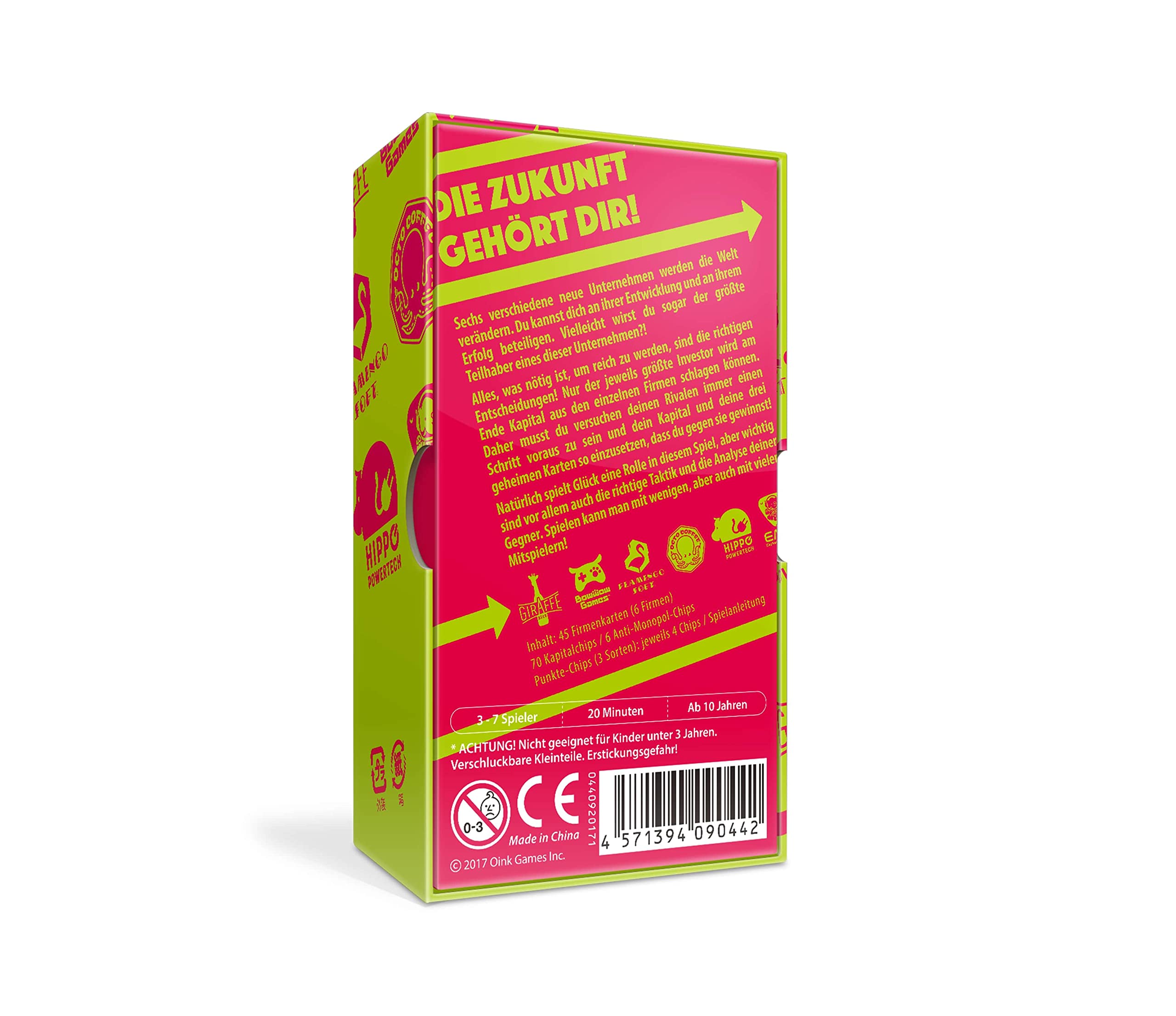 Oink Games Startups Strategy Game for Adults & Children (from 10 Years) • Become a Startup Investor • Party Game for Game Night (German) - Image 2