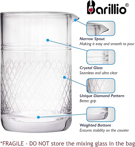 Miniatura 3 de Juego de coctelera con bolsa de camarero de viaje: juego completo de herramientas de barra | Barware Essentials, equipo de mixología premium y rollo