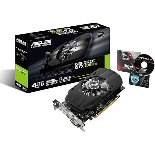 5位：ASUS NVIDIA GeForce GTX1050TI  搭載ビデオカード オーバークロック 4GB PH-GTX1050TI-4G（画像は『Amazon.co.jp』から引用）