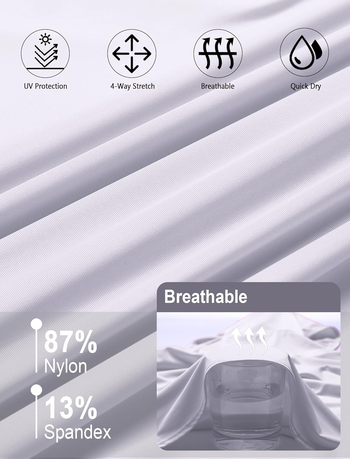 PINSPARK Women Golf Shirts Sleeveless UPF 50+ Tennis Polo Shirts 1/4 Zip with Collar Racerback Tank Tops Pickleball Shirts - Image 5