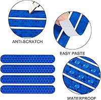 Vista 3 de TOMALL Adhesivos reflectantes de noche autoadhesivos, tira de advertencia impermeable compatible con Ninebot Max G30, accesorios de decoración