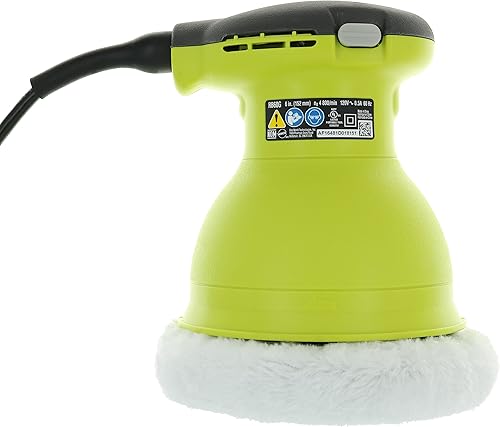 Miniatura 2 de Ryobi RB61G pulidora con cable 6 pulgadas 120 voltios AC, .5 amp 4.800 OPM