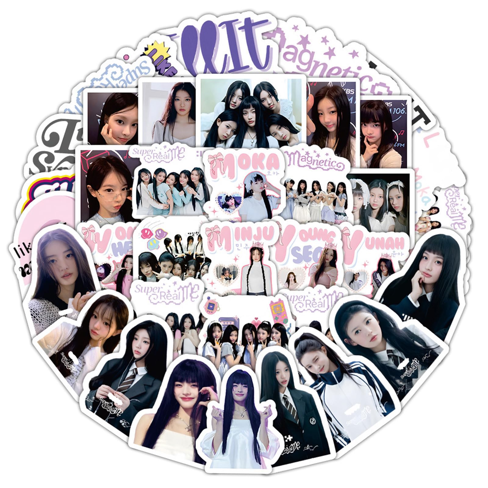 60Pcs Illiit Stickers, Merch Stickers, Durable Waterproof Decals