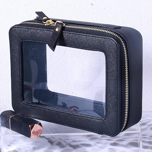 Miniatura 2 de SANHECUN Neceser impermeable organizador de cosméticos con gancho para colgar para viajar