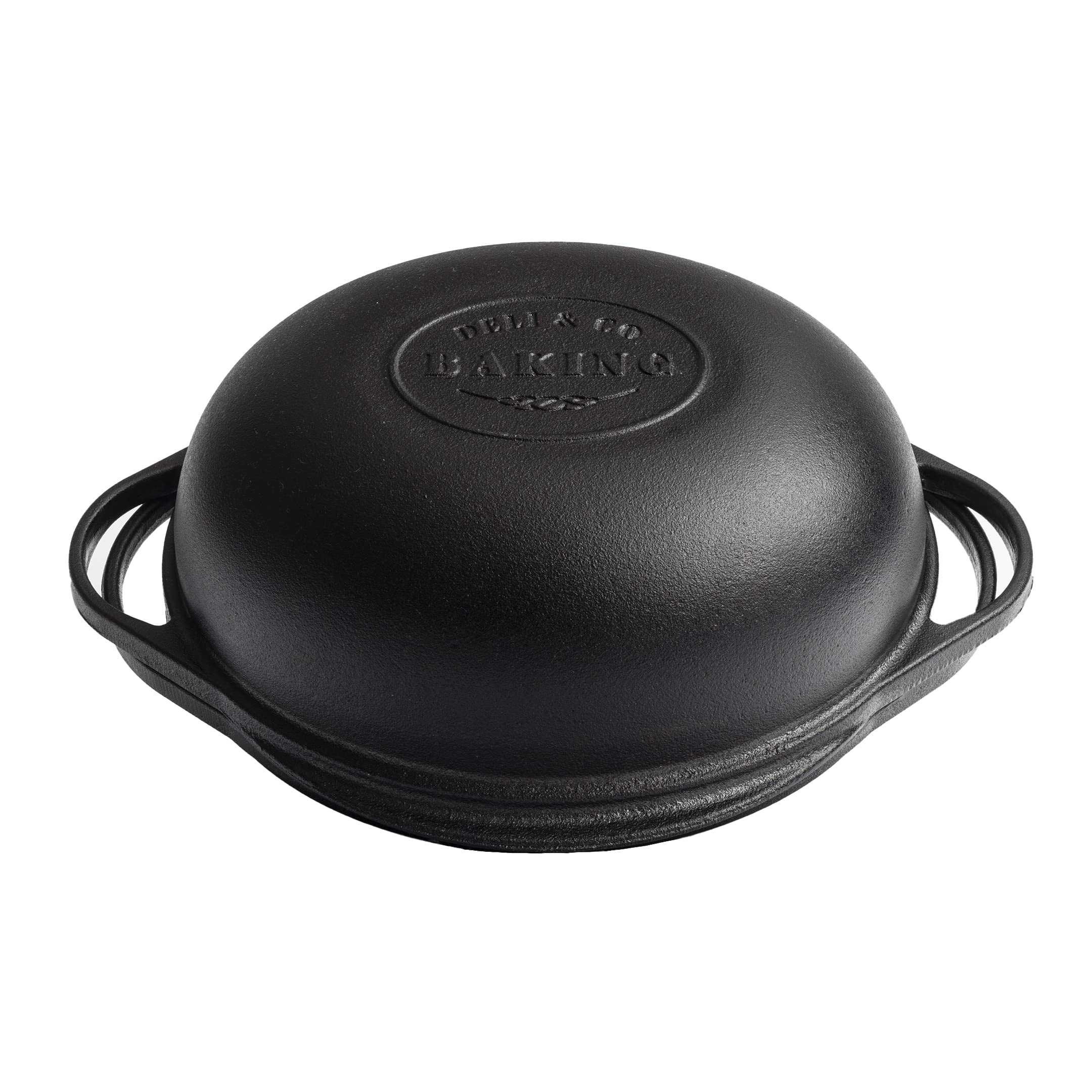 Deli&Co. Baking PreSeasoned Cast Iron Bread Pan Multicooker Bake