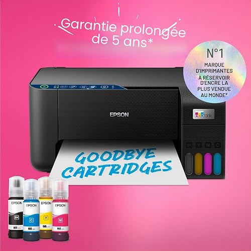 Epson EcoTank ET-2861 stampante multifunzione inkjet 3in1 A4, serbatoi ricaricabili alta capacit�, 4 flaconi inclusi pari a 4500pag B/N 7500pag colore, Wi-FI Direct, USB (ECOTANK ET-2861) - 4