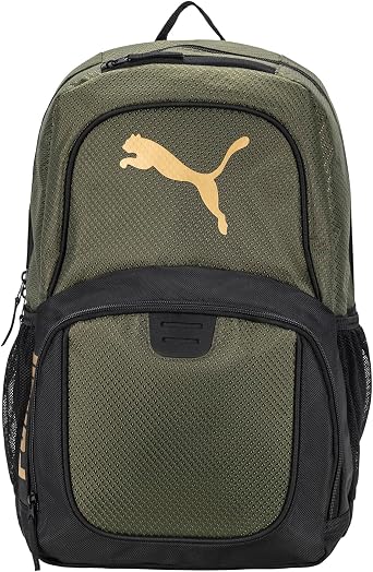PUMA unisex-adult Contender Backpack with Laptop Sleeve, Item Organizer & Media Pocket