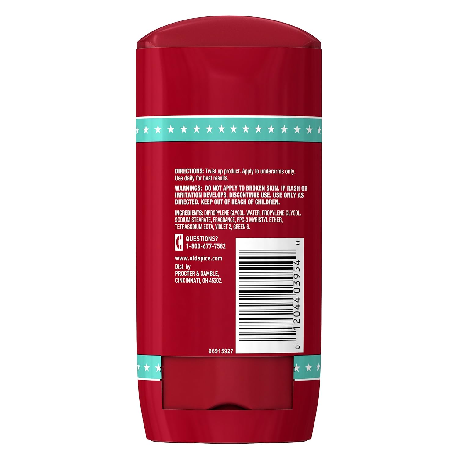 Old Spice Pure Sport Solid Deodorant, 2.25oz (Pack of 2) : Beauty & Personal Care