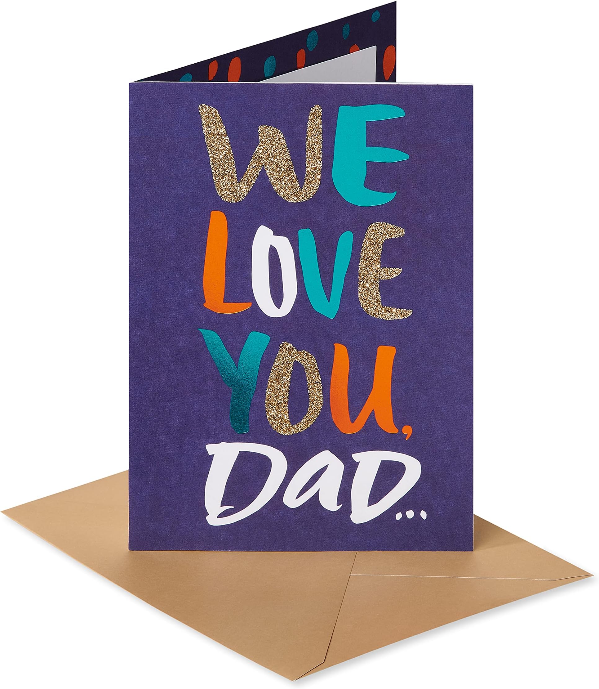 American Greetings Birthday Card for Dad from Us (We Love You)