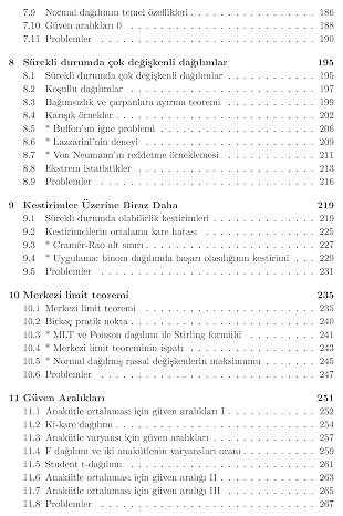 Temel Olasılık Teorisi ve İstatistik 1