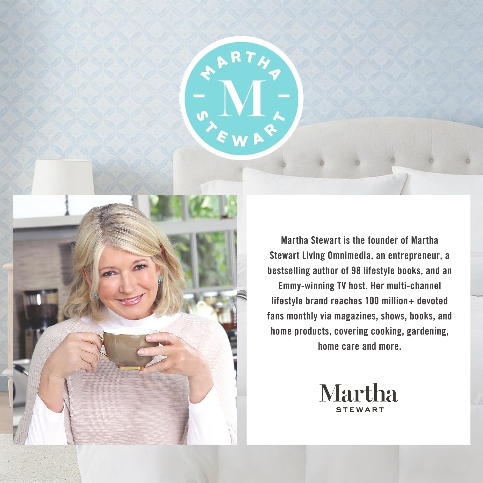 Best Duvet Insert 2026: 5 Fluffy, All-Season Picks 1 MarthaStewart Martha Stewart Luxury White Goose Feathers Down Fiber Duvet Insert — product photo