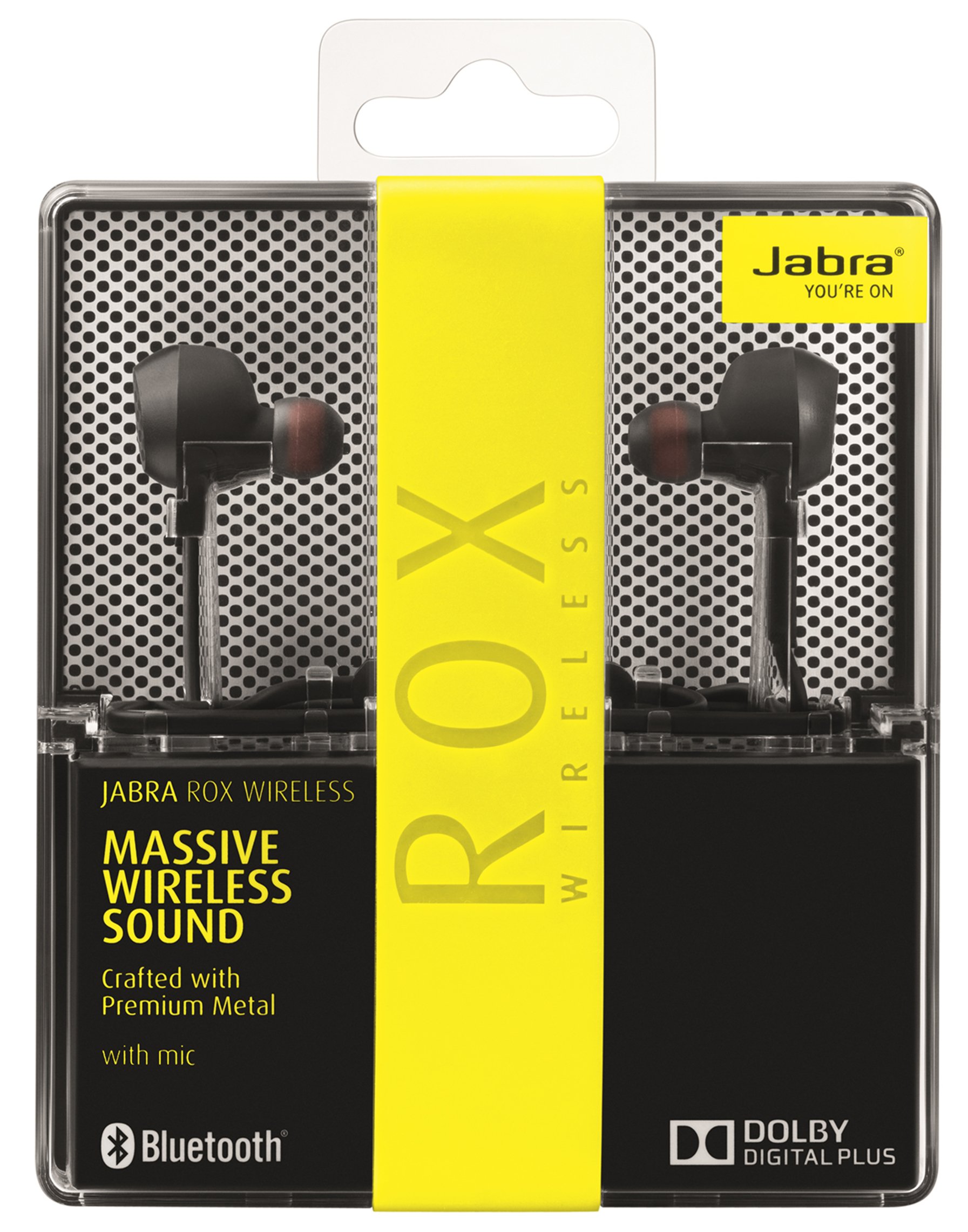 Jabra Rox Wireless Bluetooth Stereo Headset Black Desertcart