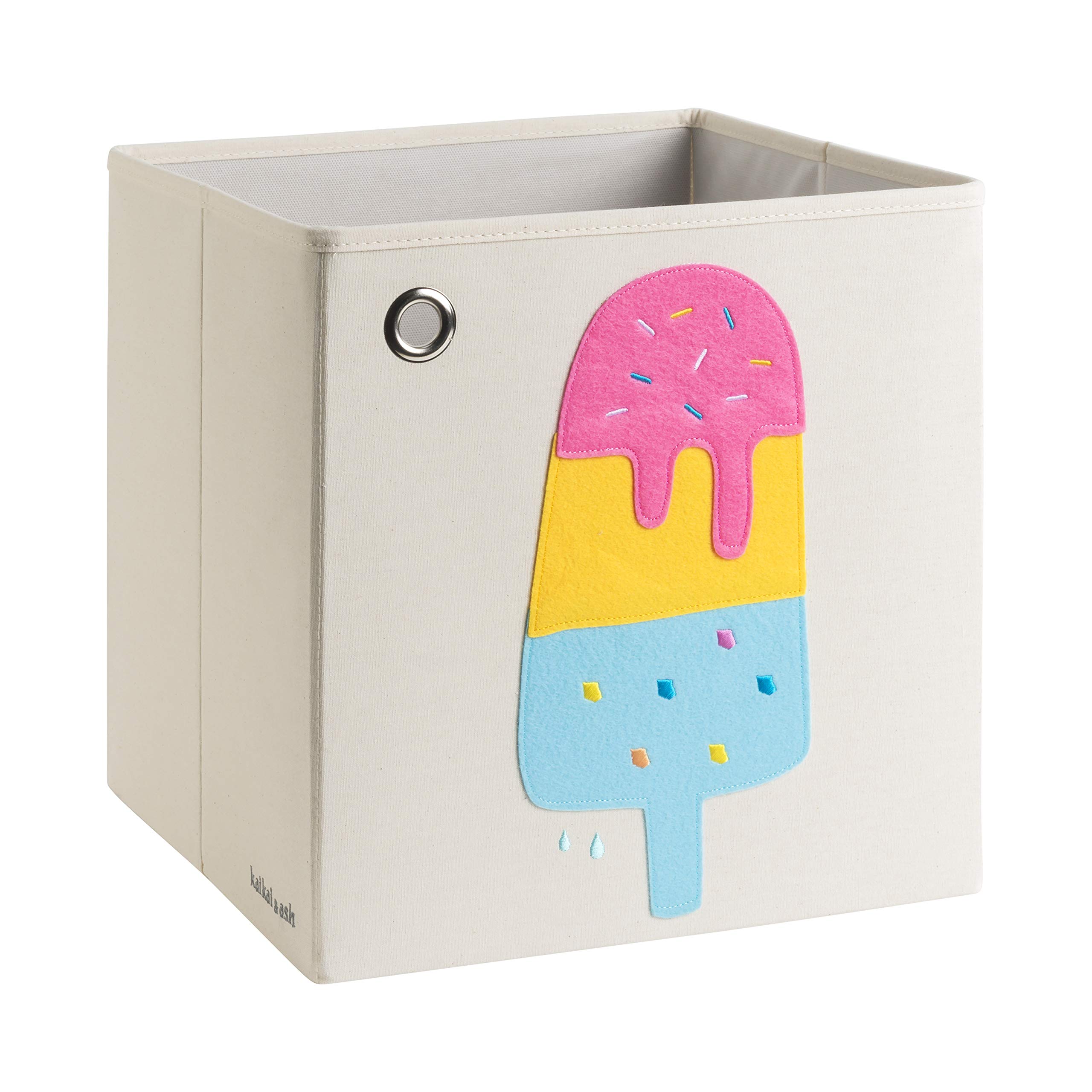 kaikai & ash toy storage bins