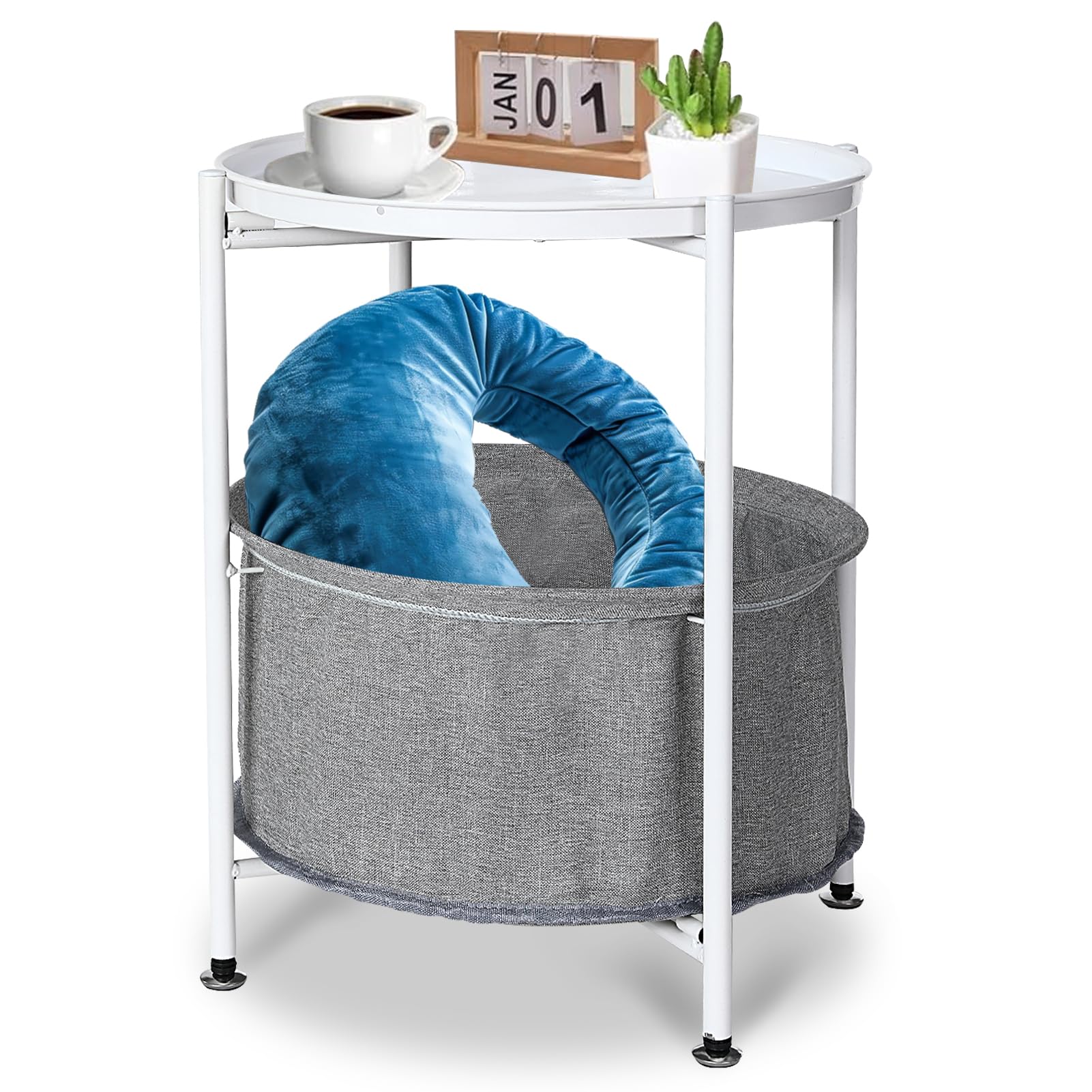 Beauenty Multi Layered Storage Cabinet, Rge capacity Standing Storage Cabinet Shelf, Snacks Locker with Drawers, Dustproof Storage Organizer Unit for School, Living Room, Office, Bedroom(Style 1)