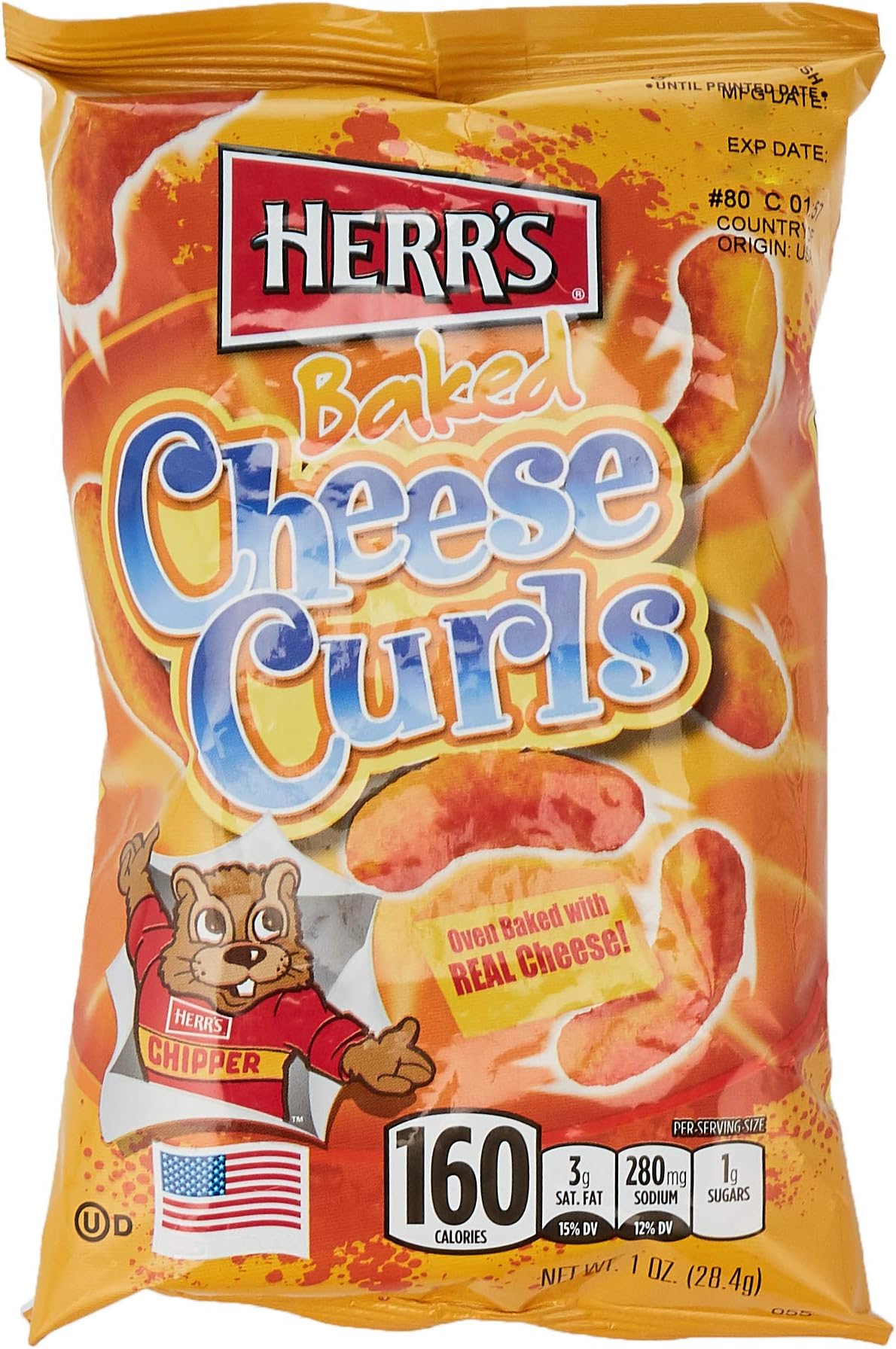 Cheese Curls - 24.1 g