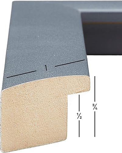 Miniatura 3 de Craig Frames - Marcos para fotos con acabado liso, 1 pulgada de ancho, varios colores., Madera, 16x20