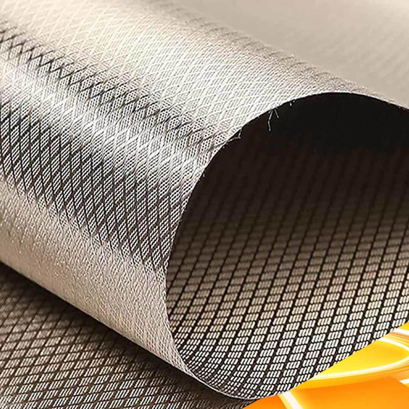 Faraday Fabric Radiation Protection Emf Blockers Blocks RF Signals Faraday Cloth EMP Shielding Fabric EMI Shielding Cloth,silver-1x1.1m