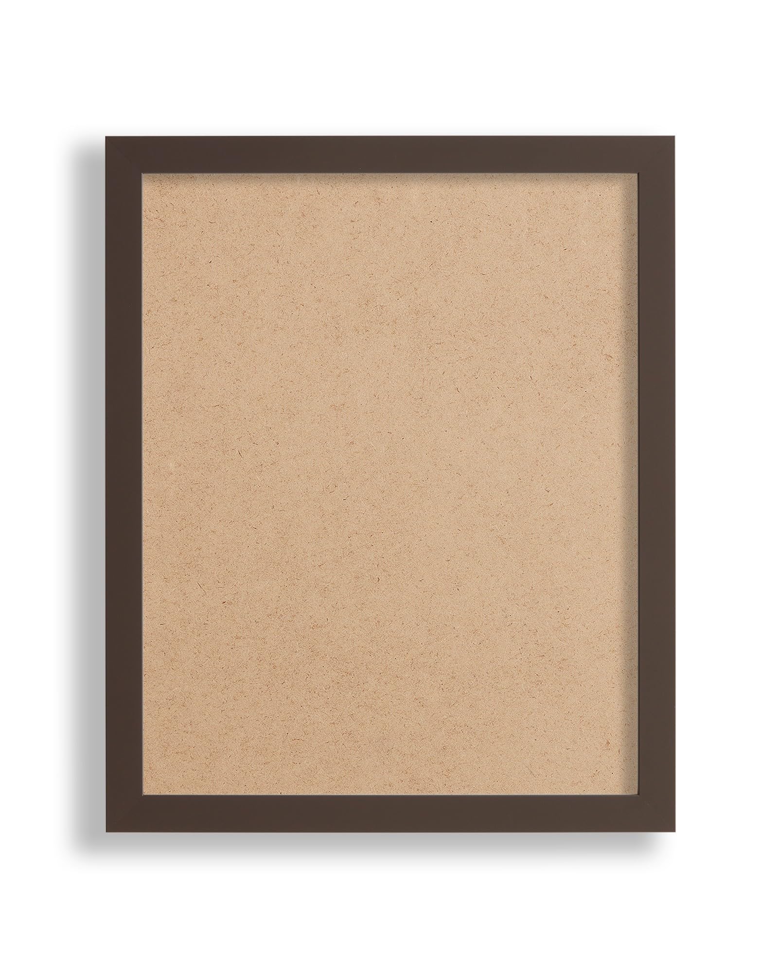 Bilderrahmen Opal A | 50x69 cm | Kastanien Braun | entspiegeltes Kunstglas Antireflex | Poster Puzzle Kalligrafien Drucke