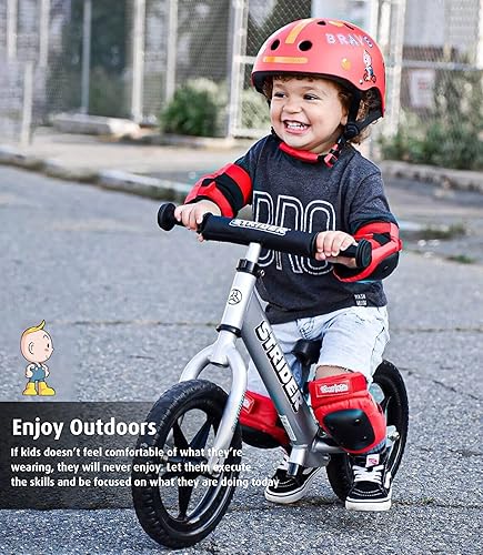 Miniatura 5 de Simply Kids Rodilleras y coderas con muñequeras, tecnología HardSoft Pad - Juego de equipo de protección certificado CPSIA - Patín en línea para