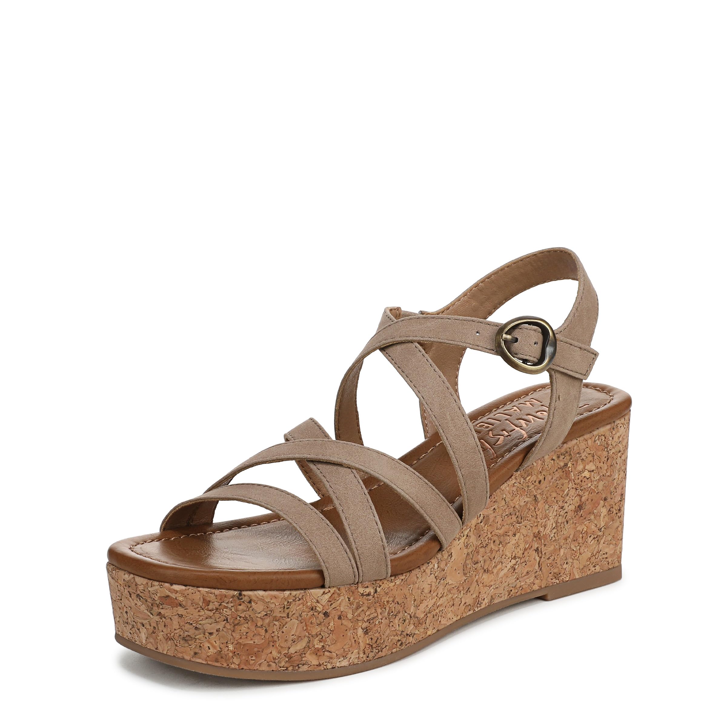 Blowfish Malibu Sandali da donna Aurora con zeppa, quercia, 41 EU