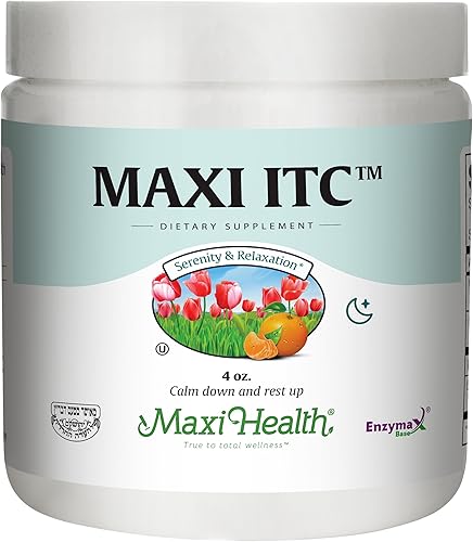 Maxi Salud CCI – inositol – con Taurina y Vitamina C – Calming Formula – 4 onza Powder – Kosher