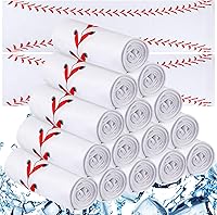 CraftyDream 18-Pack Baseball Cooling Towels - 40x12" Microfiber Ice Towels for Neck, Face & Sports Training, Instant Chill Relief (White)