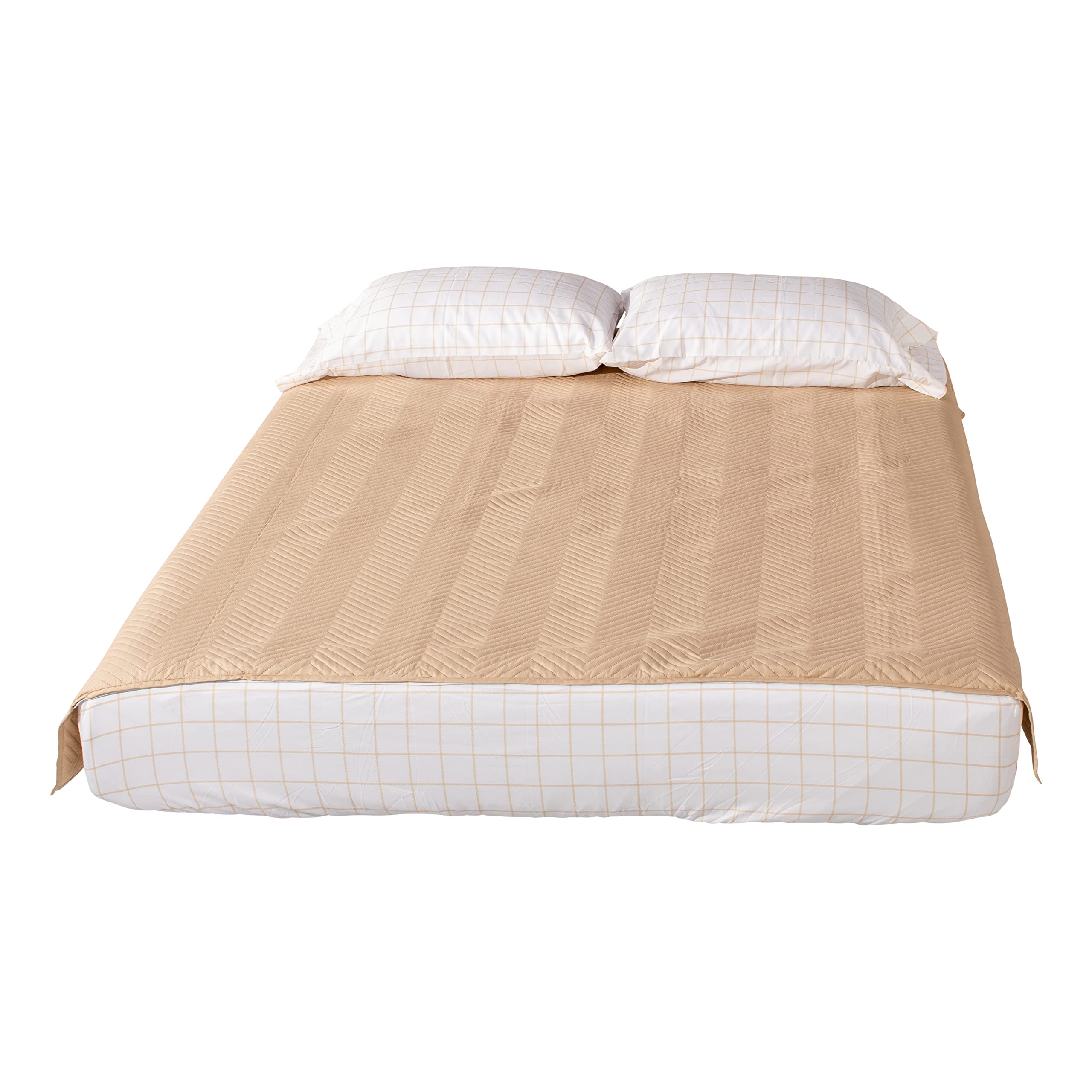 Lippert Easy Zzzs™ RV Bedding Set - Narrow King, Tan