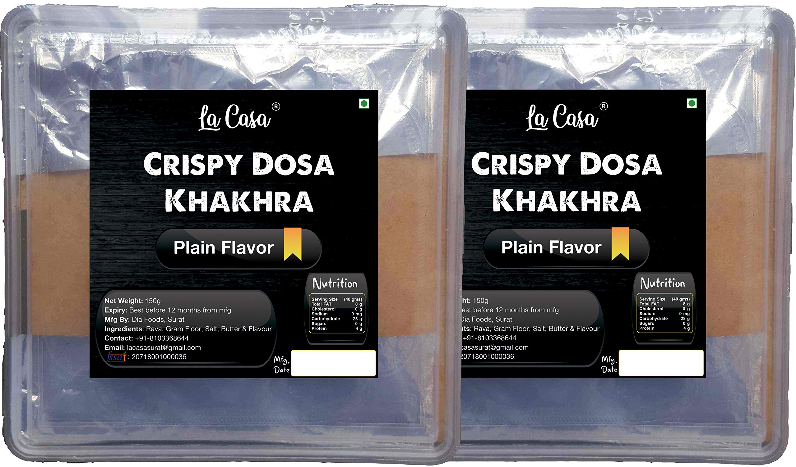 See full amazon price history chart for La Casa Crispy Dosa Khakhra | Combo Pack of 2 | Plain Sada | 12pcs x 2 or 150g x 2 | La Casa Crispy Dosa Khakhra | Combo Pack of 2 | Plain Sada | 12pcs x 2 or 150g x 2 | (B08XVW9C7M) Amazon Price History, Amazon Price Tracker