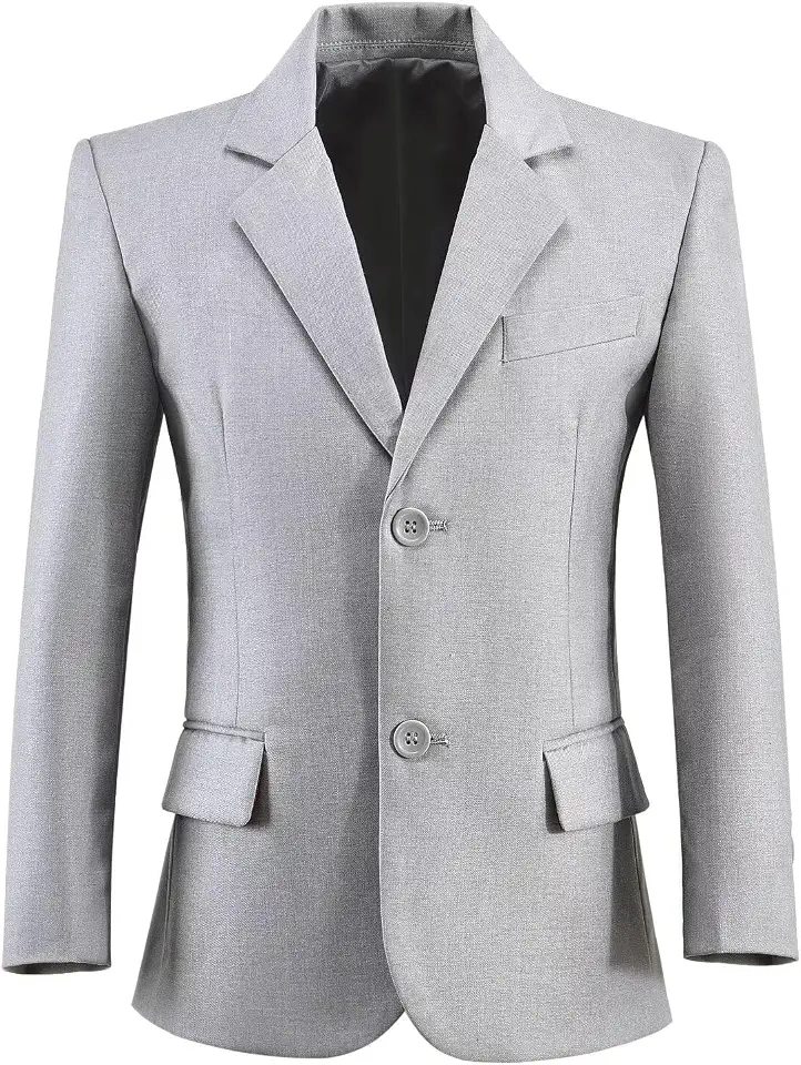 Blazer masculino slim fit para meninos jaqueta blazer escolar para crianças