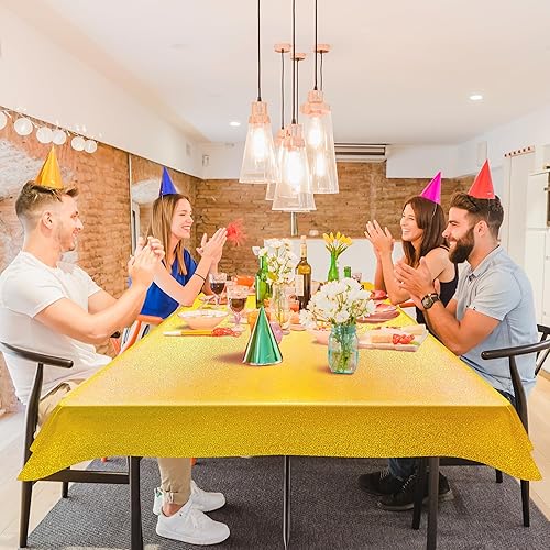 Miniatura 3 de Mantel láser holográfico brillante, impermeable, fácil de limpiar, ideal para decoración de Halloween, despedida de soltera, sirena, cumpleaños,