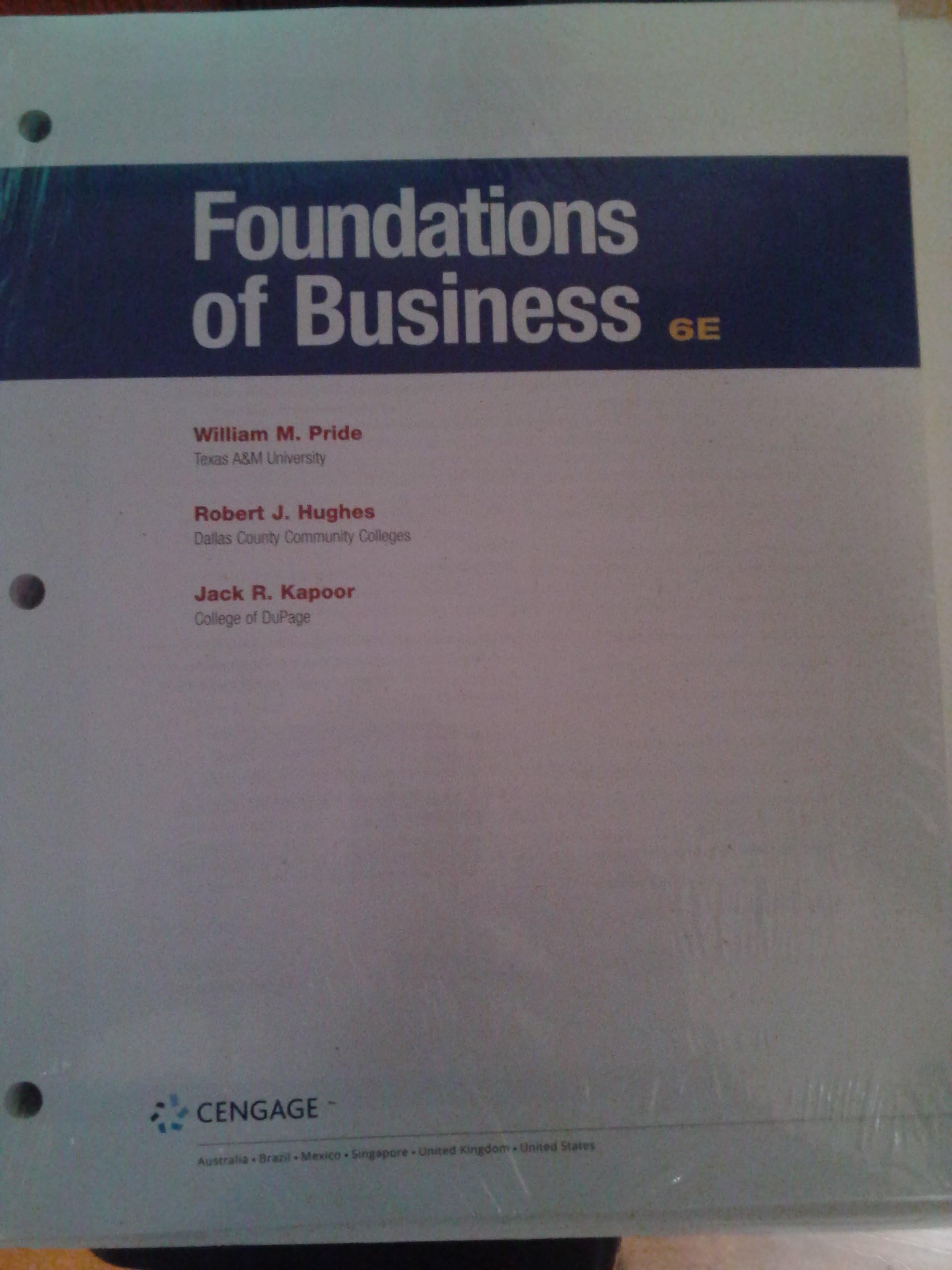 Llf Foundations of Business