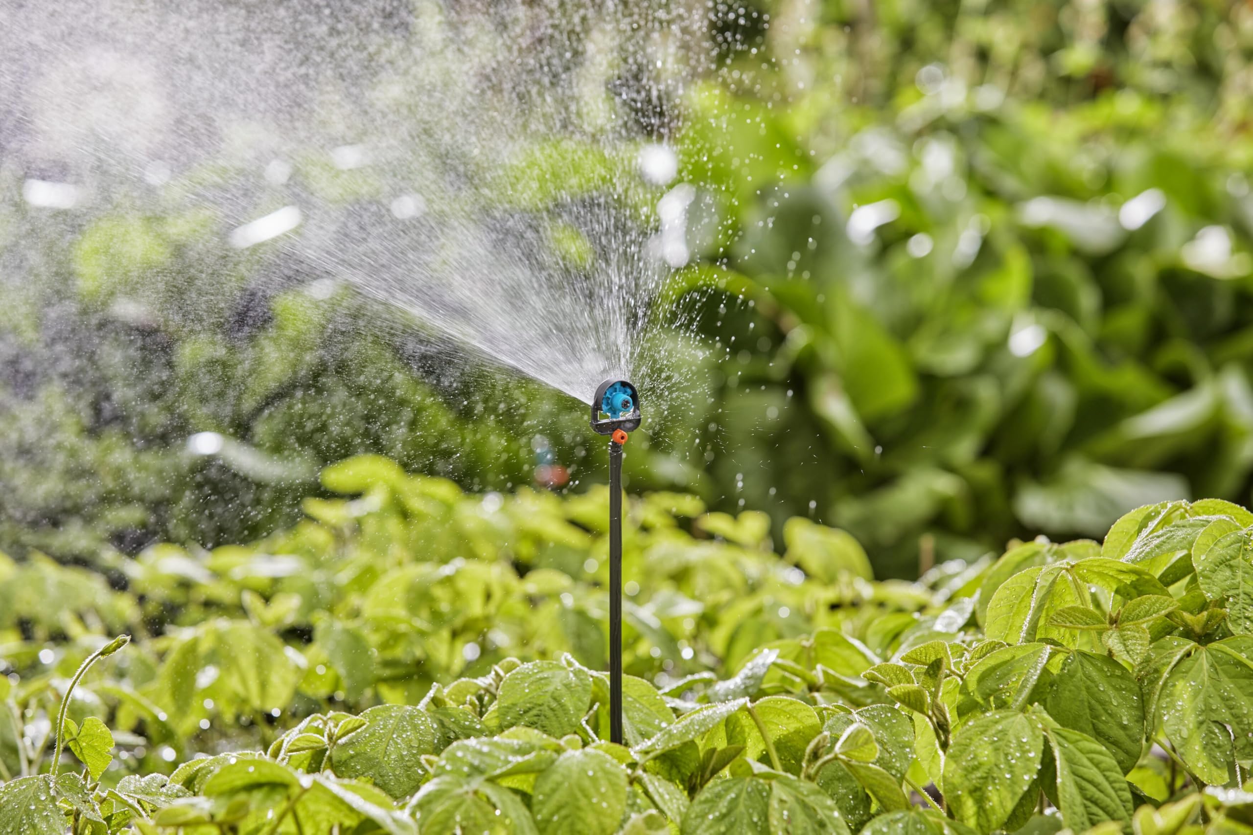 Gardena System Micro-Drip rura przedłużająca do dysz rozpylających: Rura 20 cm do przedłużenia dysz, do automatycznego systemu nawadniania, prosta technika połączeniowa (13326-20)