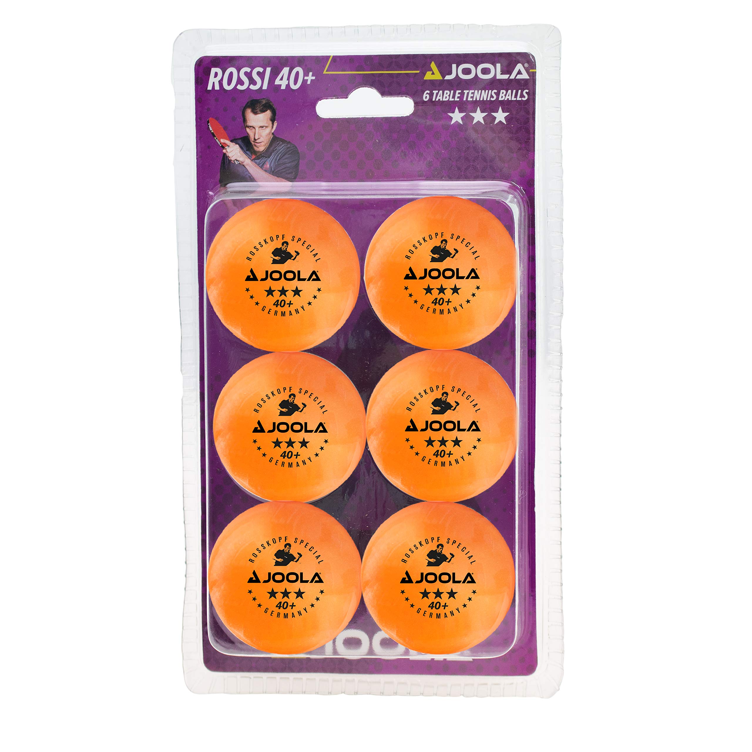 JOOLARosskopf Table Tennis Balls (Pack of 6)