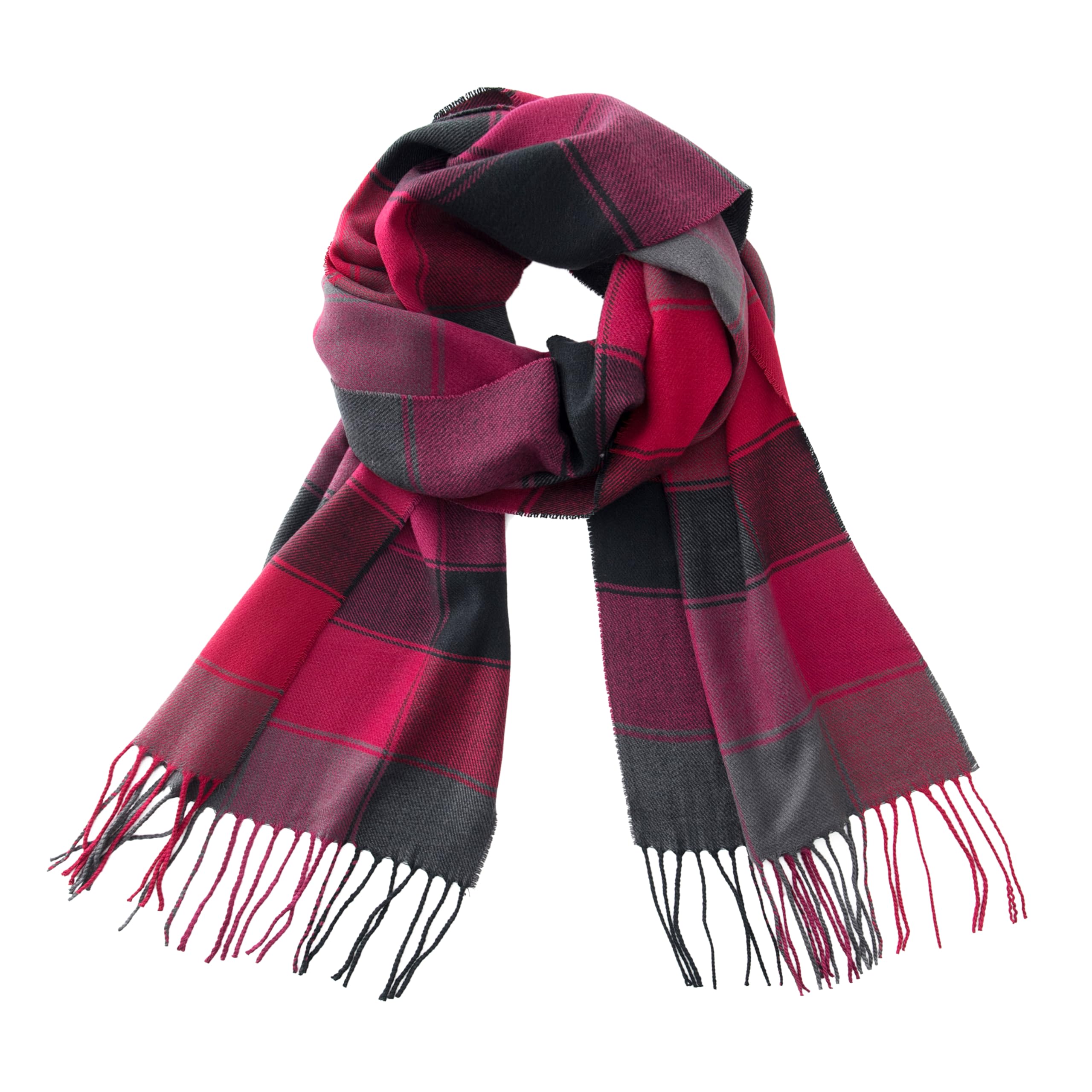 CALVIN &amp; OLIVIA Lightweight Ultra-Soft Scarf - Perfect Holiday Gift for Men &amp; Women