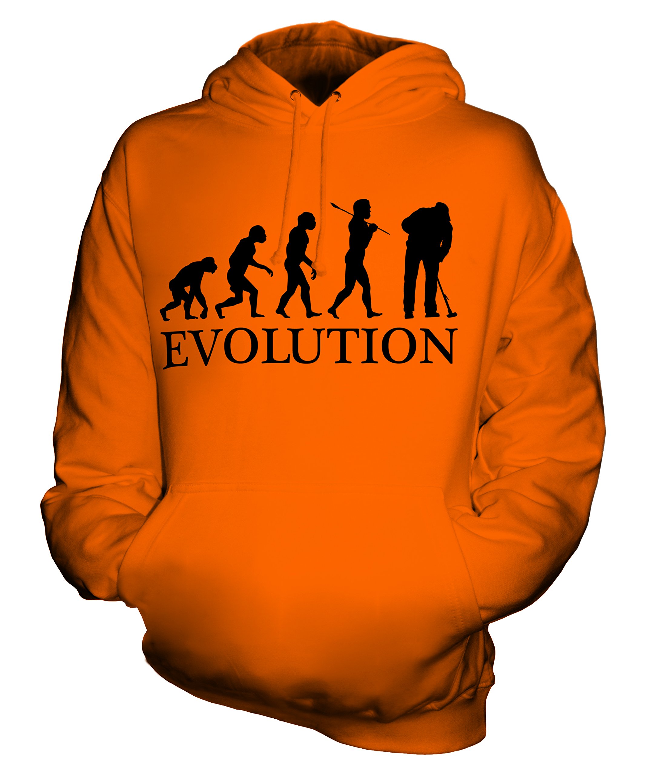 Candymix Reinigungskraft Putzfrau Evolution des Menschen Unisex Herren Damen Kapuzenpullover