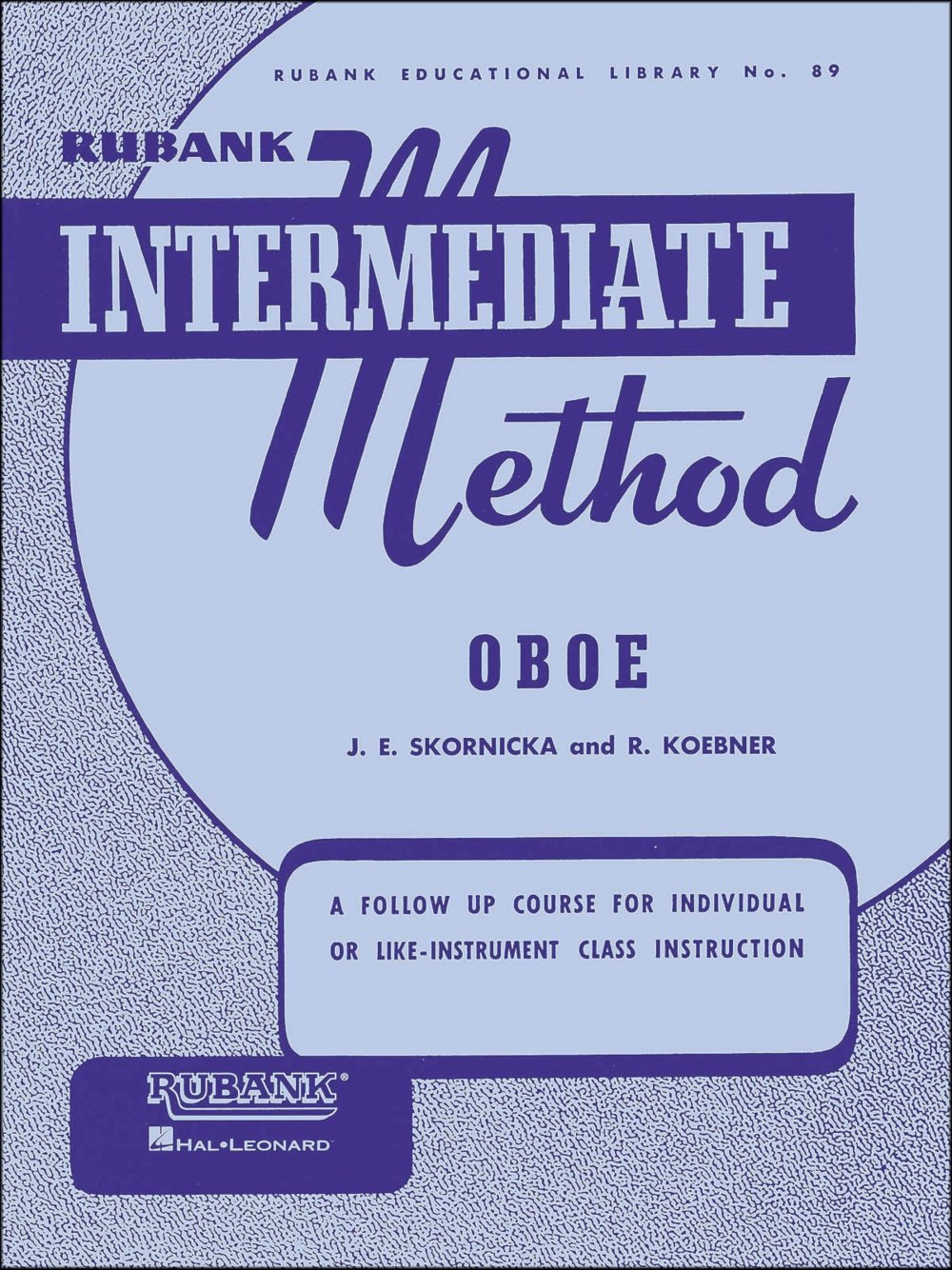 Hal Leonard Rubank Intermediate Method Oboe (Standard)