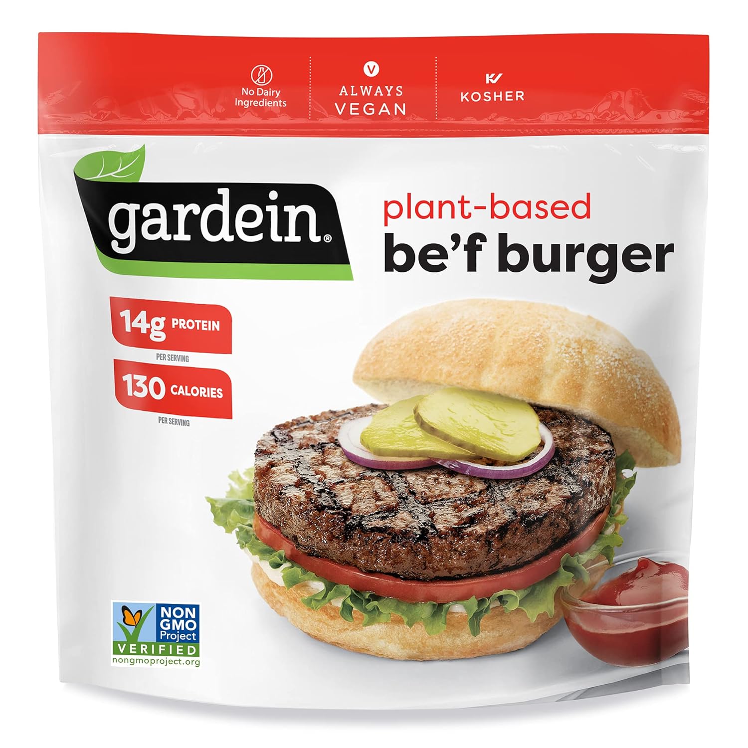 Gardein PlantBased Beefless Be'f Burger Frozen Patties