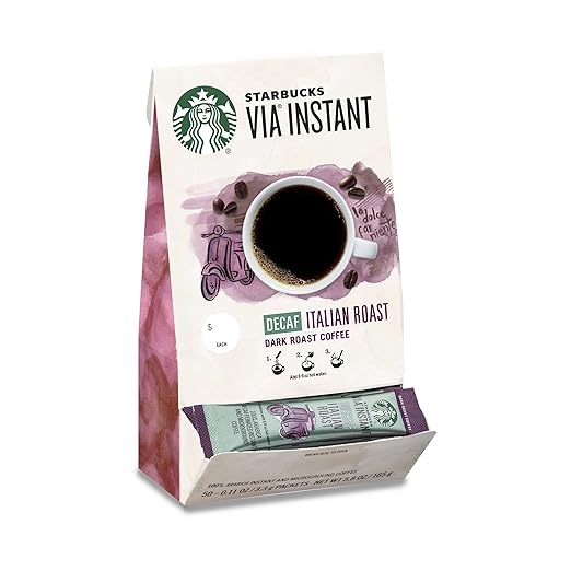 Starbucks VIA Instant Coffee—Dark Roast Coffee—Decaf