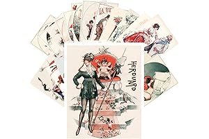 Captivating Collection of Vintage Postcards: European Pinup Cheri La Vie Parisien Magazine