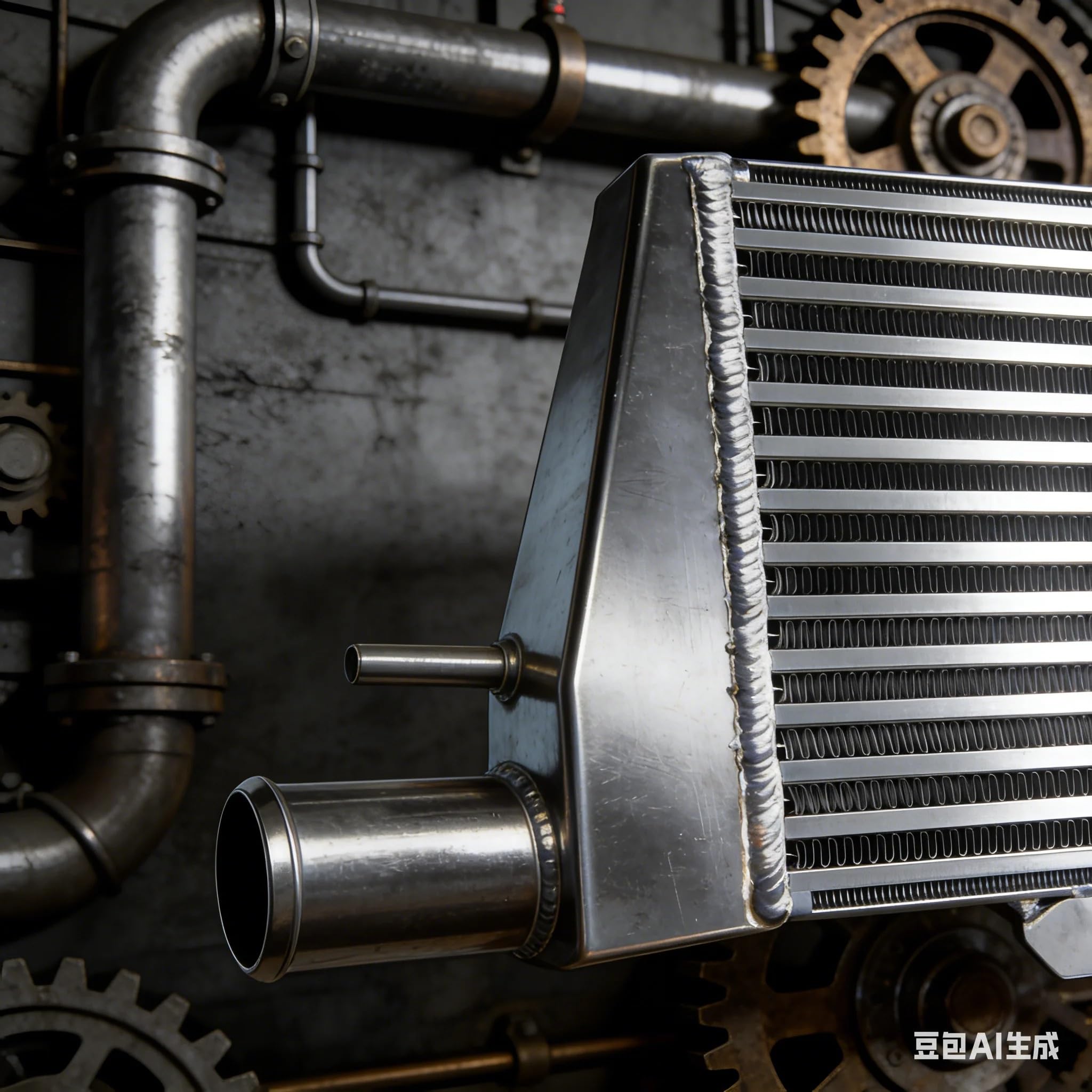 Zestaw intercooler Lancer Evolution Evo 10 EvoX 4B11t 76mm