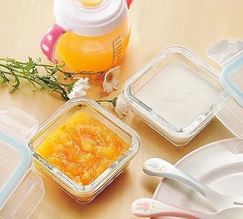 Amazon｜保存容器 ガラス 耐熱 角型 食洗機対応 密閉 シリコン