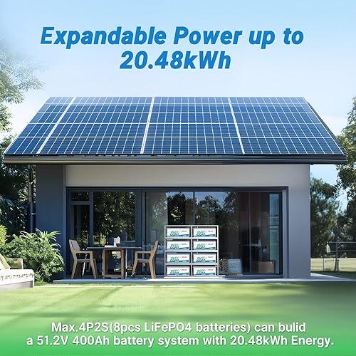 Miniatura 8 de Redodo Batería de litio LiFePO4 de 24 V 100 Ah, salida de potencia máxima de 2560 W, BMS de 100 A, 4000-15000 ciclos profundos y vida útil de 10