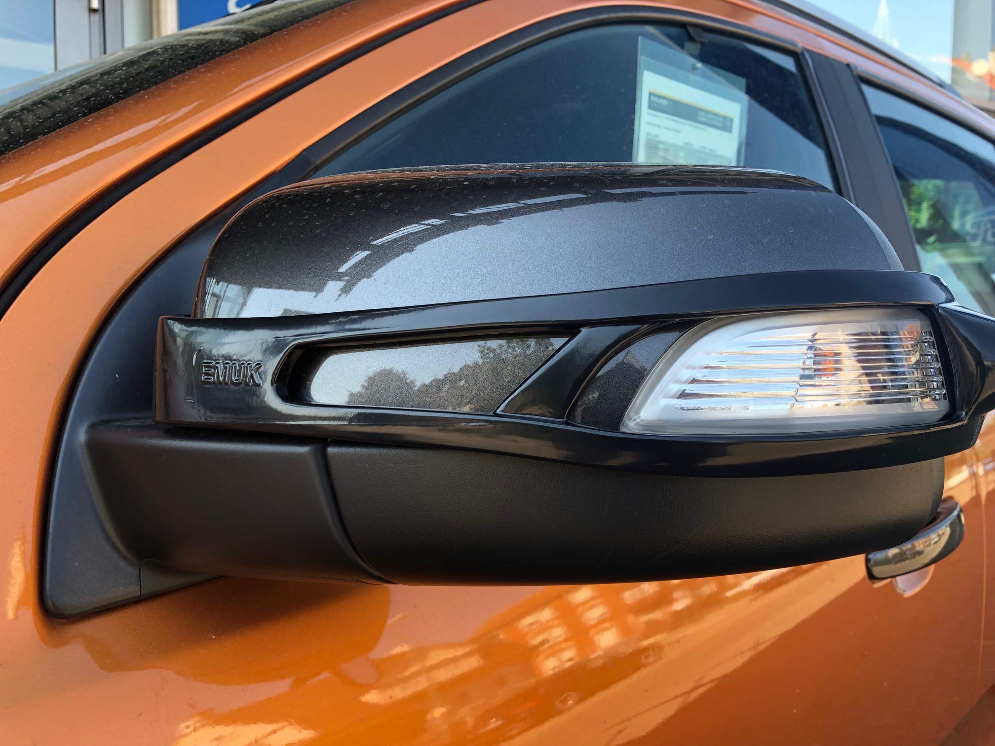 EMUKCaravan Mirror Set Compatible with Ford Ranger 2016 Onwards