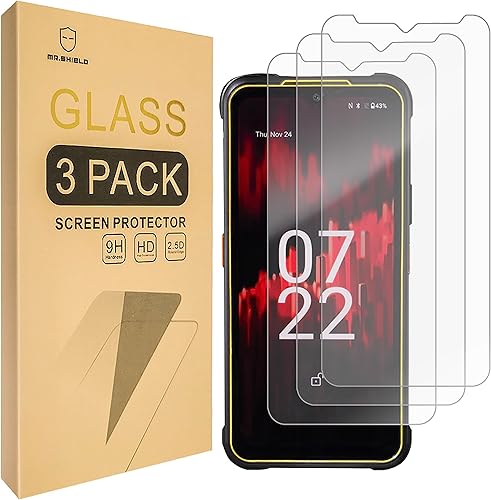 Mr.Shield Paquete de 3 Protector de pantalla para AGM G2 Guardian vidrio templado vidrio japonés con dureza 9H Protector de pantalla Mr.Shield Paquete de 3 Protector de pantalla para AGM G2 Guardian vidrio templado vidrio japonés con dureza 9H Protector de pantalla